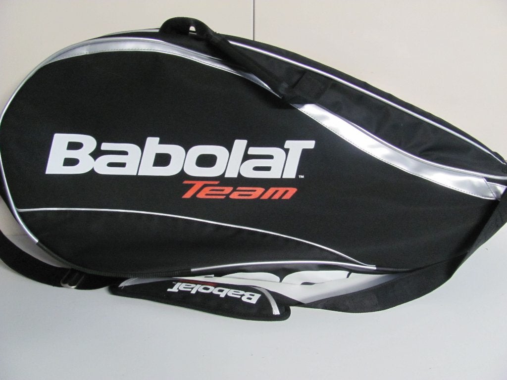 Babolat team tas voor zo'n 3 rackets en 2 x voorvak, Sport en Fitness, L2, Ophalen of Verzenden, Zo goed als nieuw, Tas