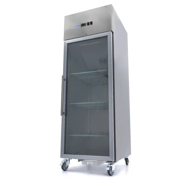 6x NIEUWE Maxima vrieskast 700L met glazen deur, Witgoed en Apparatuur, Zonder vriesvak, 200 liter of meer, 60 cm of meer, Nieuw