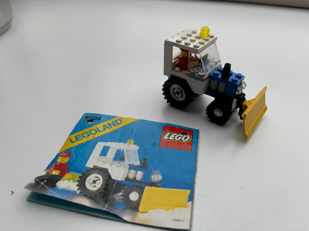 Lego 6524 - Sneeuwschuiver, Lego, Ophalen of Verzenden, Inclusief minifiguren, Complete set