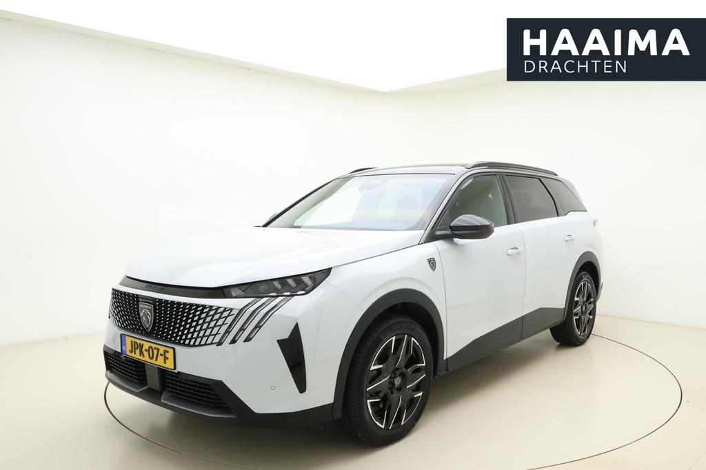 Peugeot 5008 1.2 Hybrid 145 GT | 7-Persoons | Adaptieve Crui, 145 pk, Gebruikt, 1199 cc, Wit