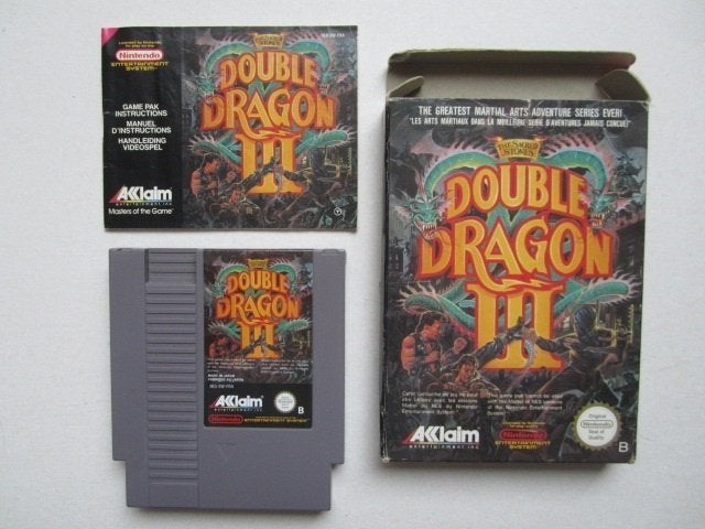 Double Dragon 1 of 3 NES Nintendo, Spelcomputers en Games, Games | Nintendo NES, Gebruikt, Vechten, 2 spelers, Ophalen of Verzenden