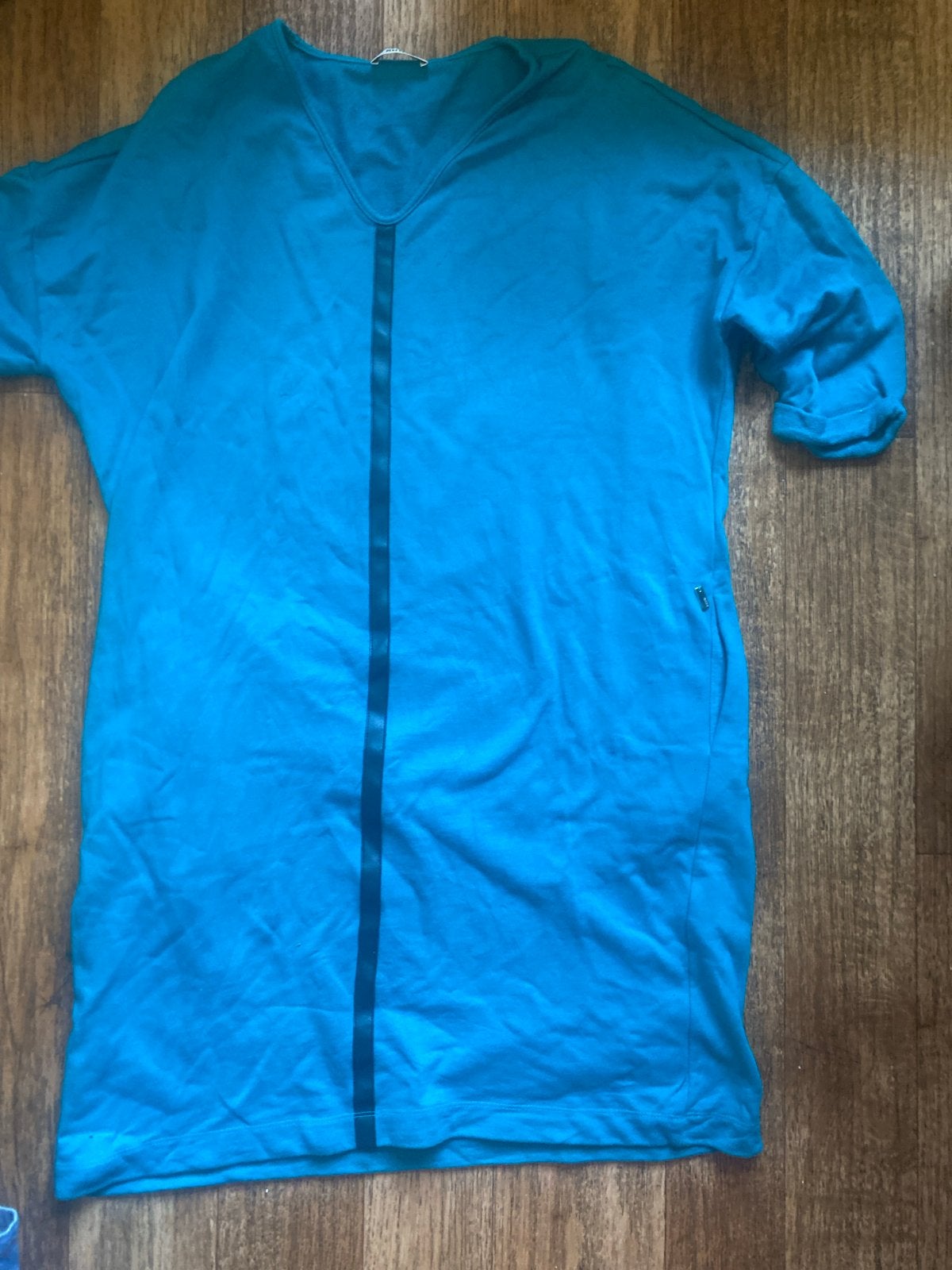 Anna turquoise jurk maat XXL, Blauw, Maat 46/48 (XL) of groter, Ophalen of Verzenden, Zo goed als nieuw