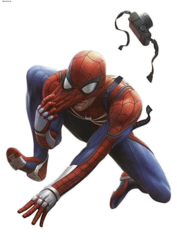 Spiderman Muursticker 50x70 cm - Marvel, Verzenden, Nieuw, Nvt, Overige typen