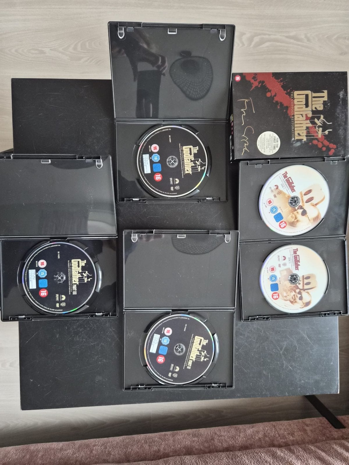 The Godfather Trilogie - Gerestaureerde Collectie (5 Discs), Maffia en Misdaad, Engels, Vanaf 16 jaar, Nederlands