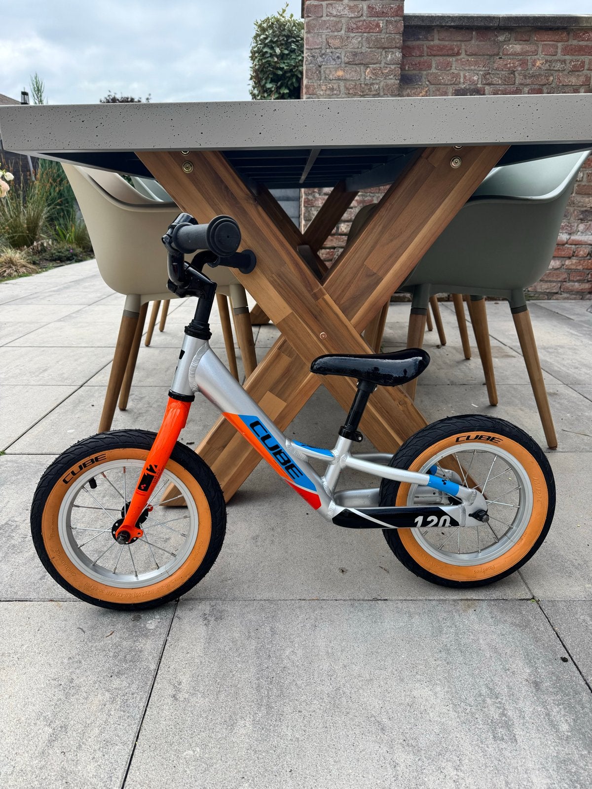 Cube Cubie 120 Loopfiets, Fietsen en Brommers, Ophalen, Gebruikt, Velgrem, Minder dan 16 inch