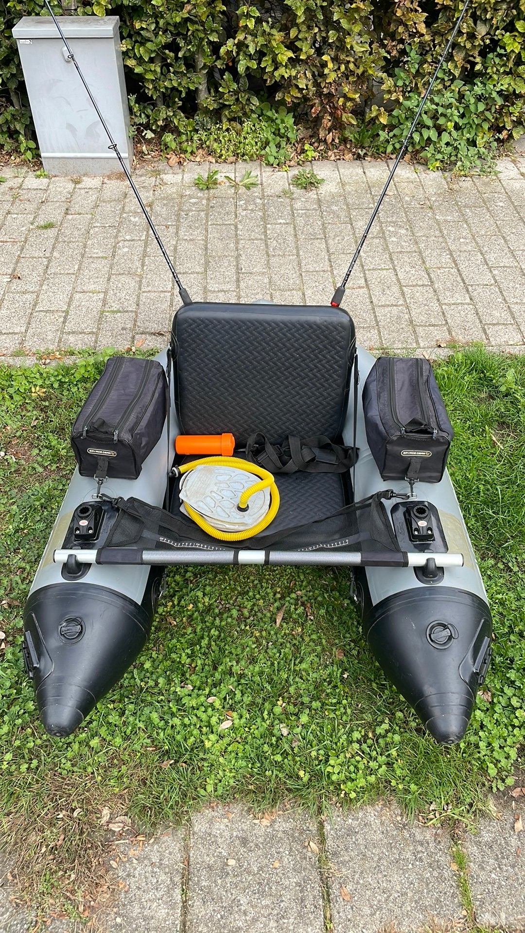 Savage gear bellyboat 150, Ophalen, Gebruikt, Complete set