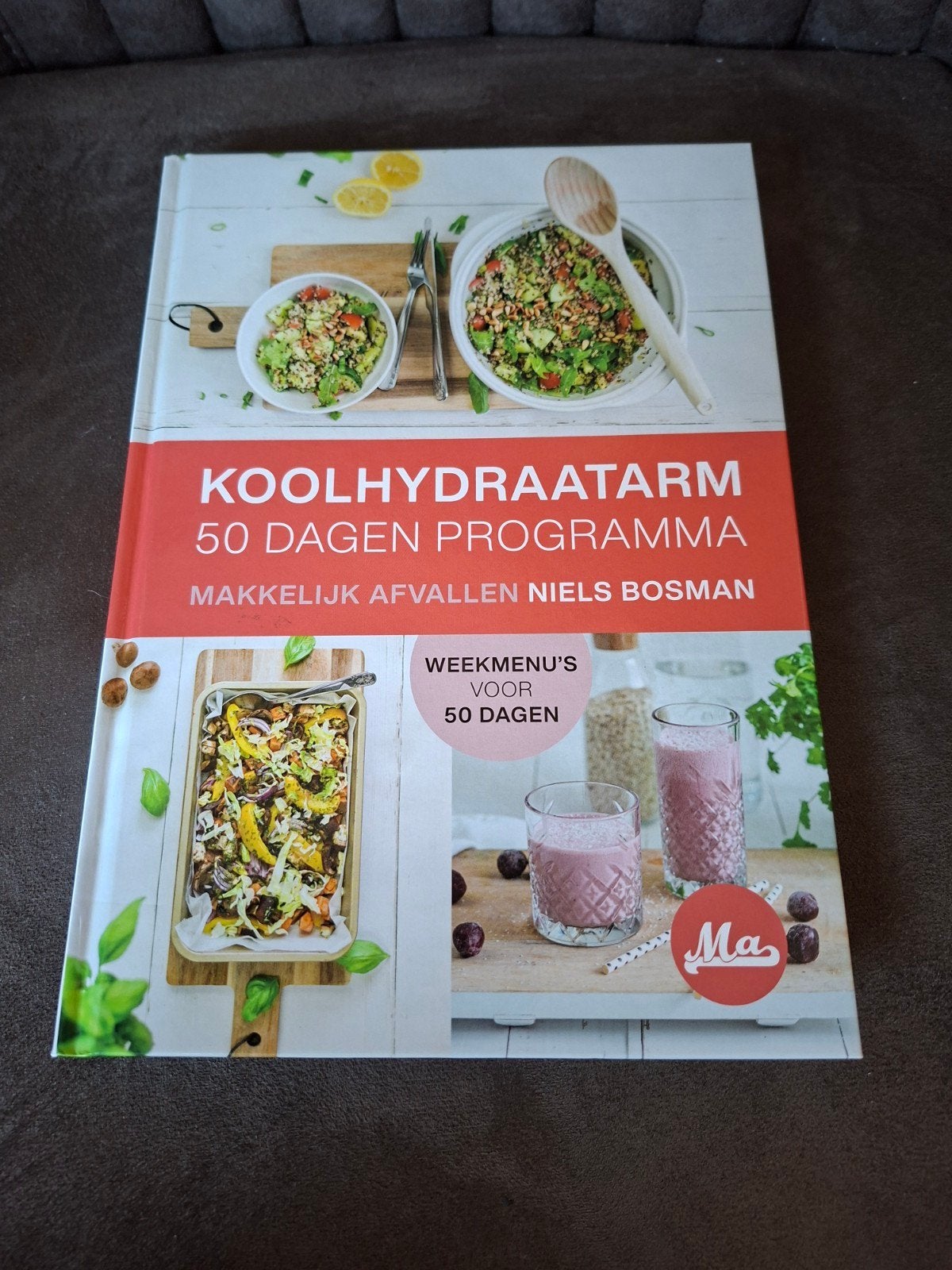 Koolhydraatarm 50 Dagen Programma - Makkelijk Afvallen, Boeken, Ophalen of Verzenden, Zo goed als nieuw, Dieet en Voeding, Niels Bosman