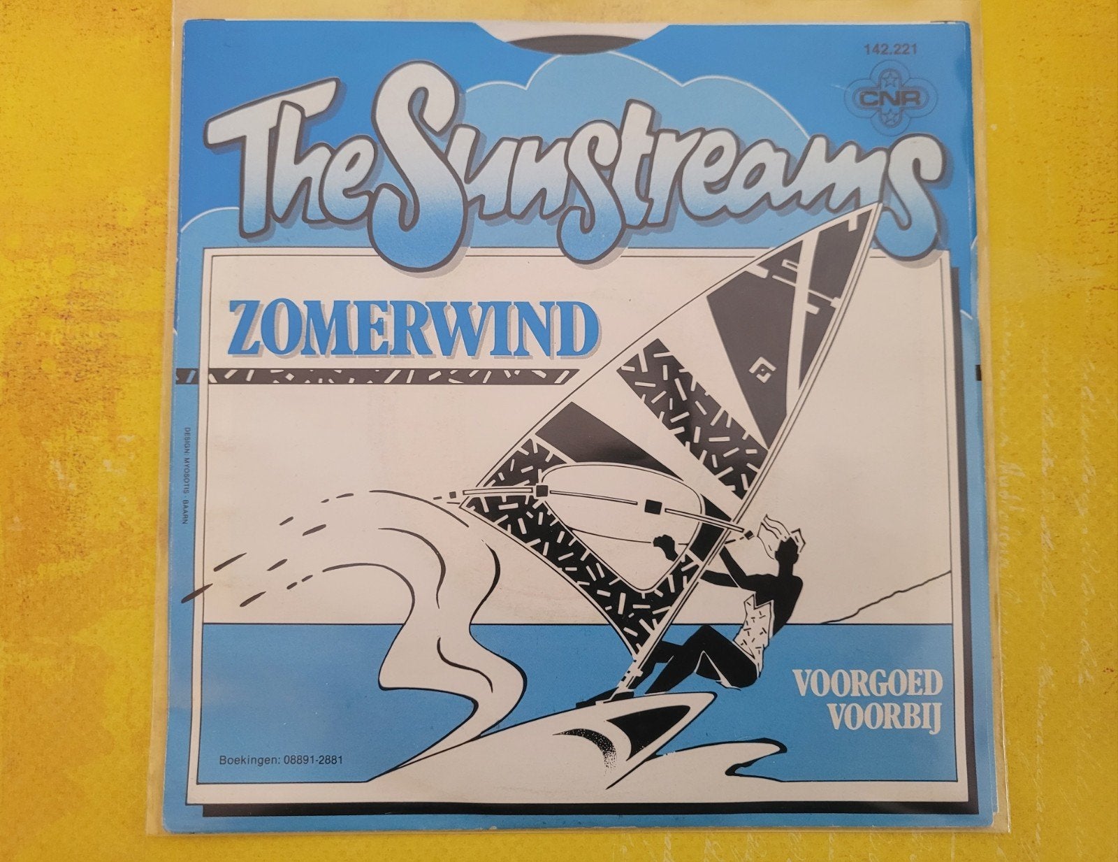 The Sunstreams- Zomerwind - Voorgoed voorbij., Ophalen, Zo goed als nieuw, Overige formaten, Levenslied of Smartlap