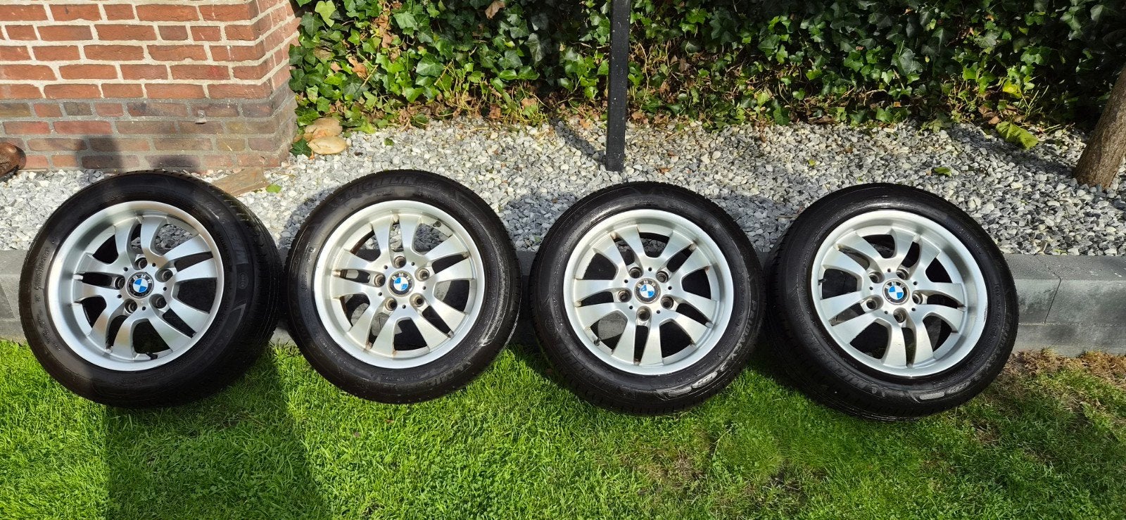 BMW orgineel Style 154 LM velgen 16 inch. voor bmw E90/E91, Ophalen, Velg(en), 16 inch, 205 mm