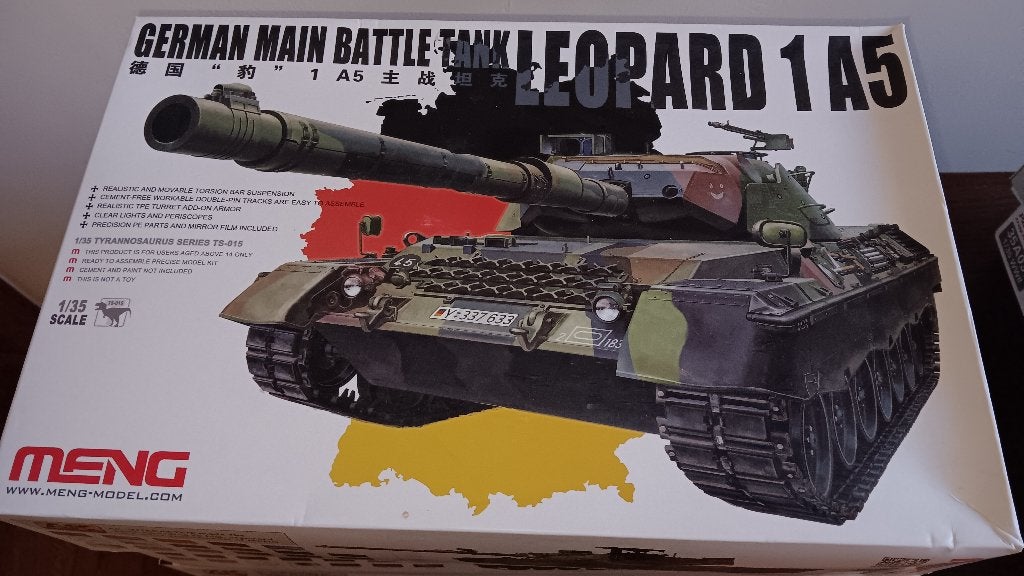 1/35 Meng Model kits, Overige merken, Tank, Verzenden, 1:32 tot 1:50