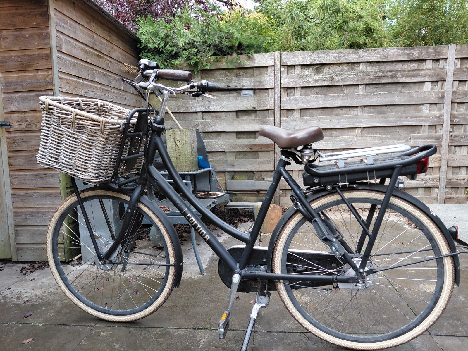 Cortina U4 transportfiets - electrisch, Fietsen en Brommers, 51 tot 55 cm, Ophalen, Gebruikt
