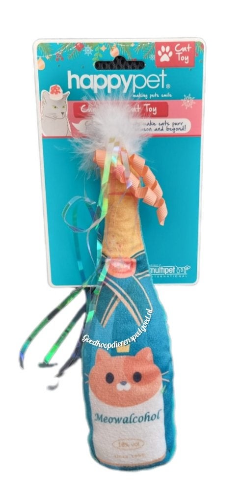 Kattenspeelgoed    " Champagne Kicker 23x5 cm  ", Dieren en Toebehoren, Kattenspeelgoed, Ophalen of Verzenden, Nieuw, Speelmuis