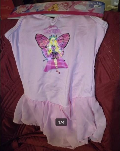 Barbie Ballet / Gympakje mt 104 / 110, Kinderen en Baby's, Carnavalskleding en Verkleedspullen, Ophalen of Verzenden, Nieuw, 104 of kleiner