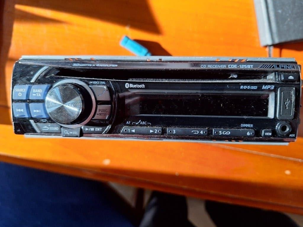 autoradio, Auto diversen, Ophalen of Verzenden, Gebruikt