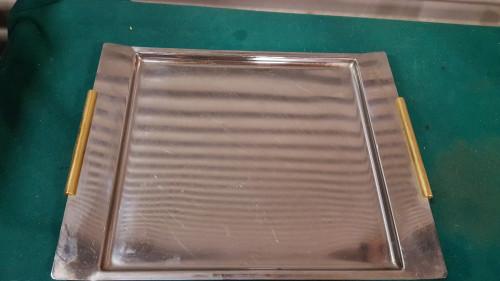 dienblad , met goudkleurige handvaten, Ophalen of Verzenden, 'T Olde Gre-j, Info@toldegrej.nl, Endepoelstraat 20f Didam