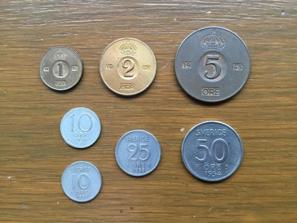 Munten Zweden, Ophalen of Verzenden, Overige landen, Setje
