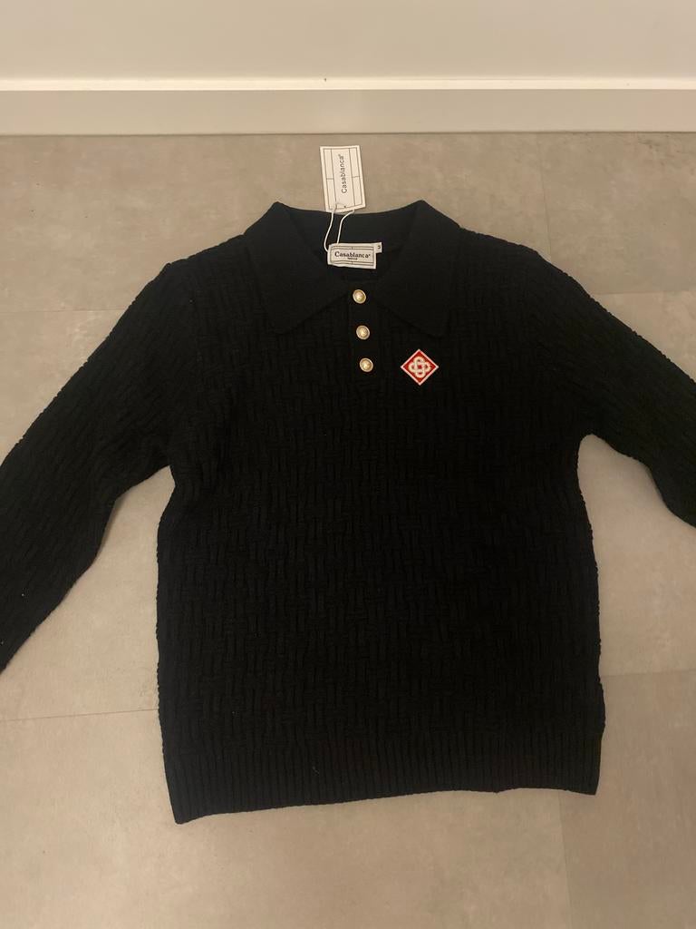 Casablanca trui, Kleding | Heren, Truien en Vesten, Verzenden, Zo goed als nieuw, Maat 48/50 (M), Zwart