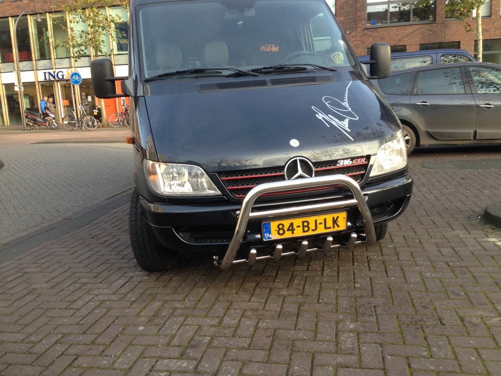 AANBIEDING Sprinter Bullbar/Pushbar met carterbescherming, Niet ingevuld, Niet ingevuld, Niet ingevuld