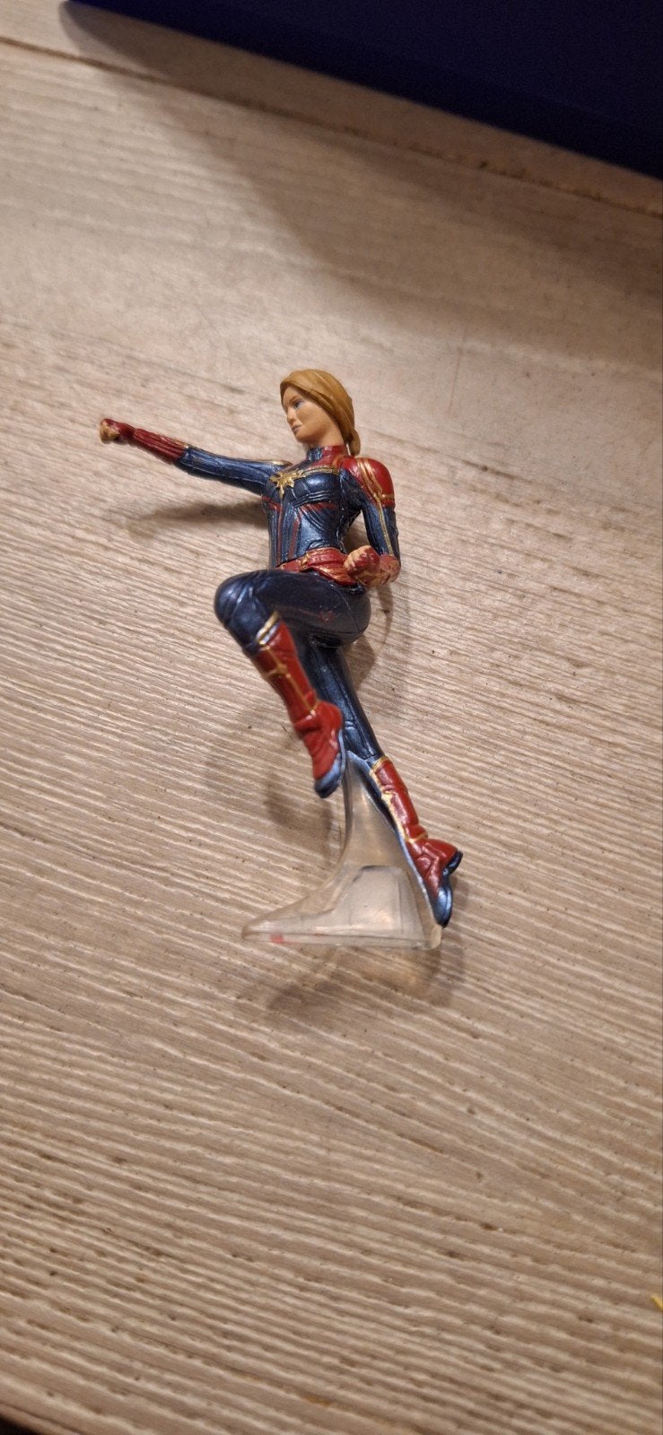 Captain Marvel poppetje (8326), ., Ophalen of Verzenden, Zo goed als nieuw, .