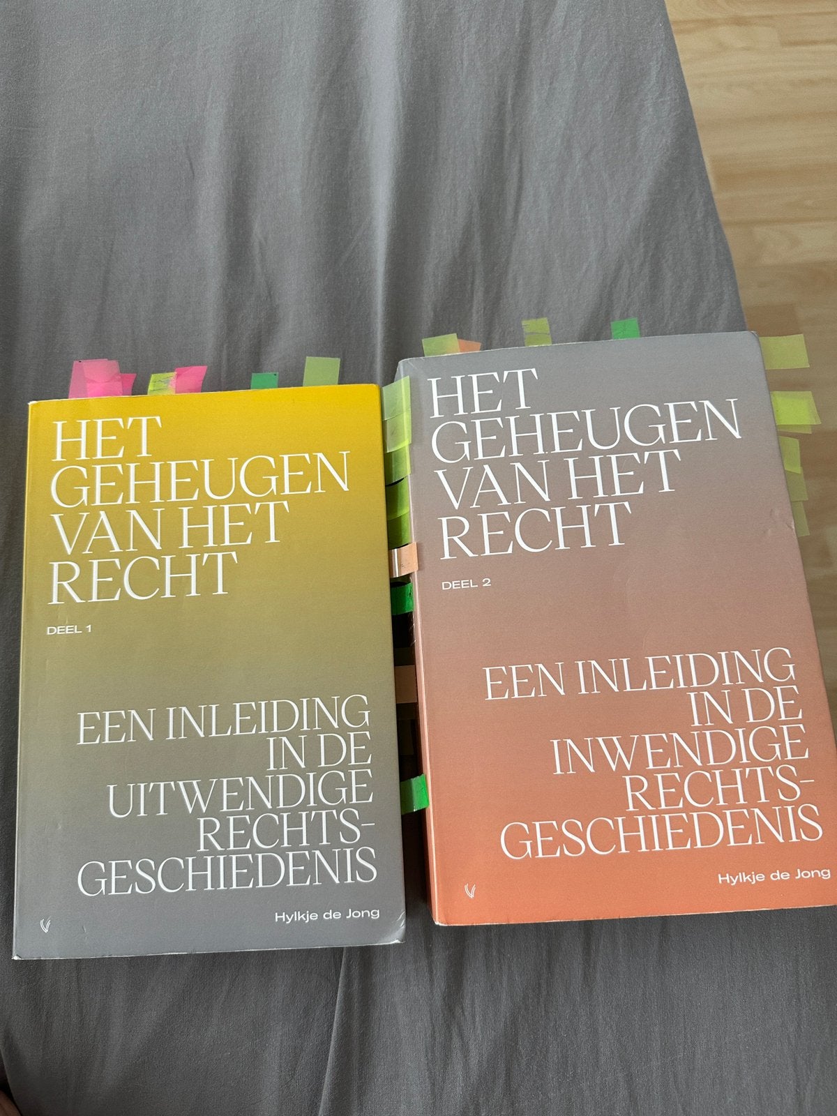 Het geheugen van het recht deel 1 en 2, Ophalen of Verzenden, Alpha, Gelezen, WO