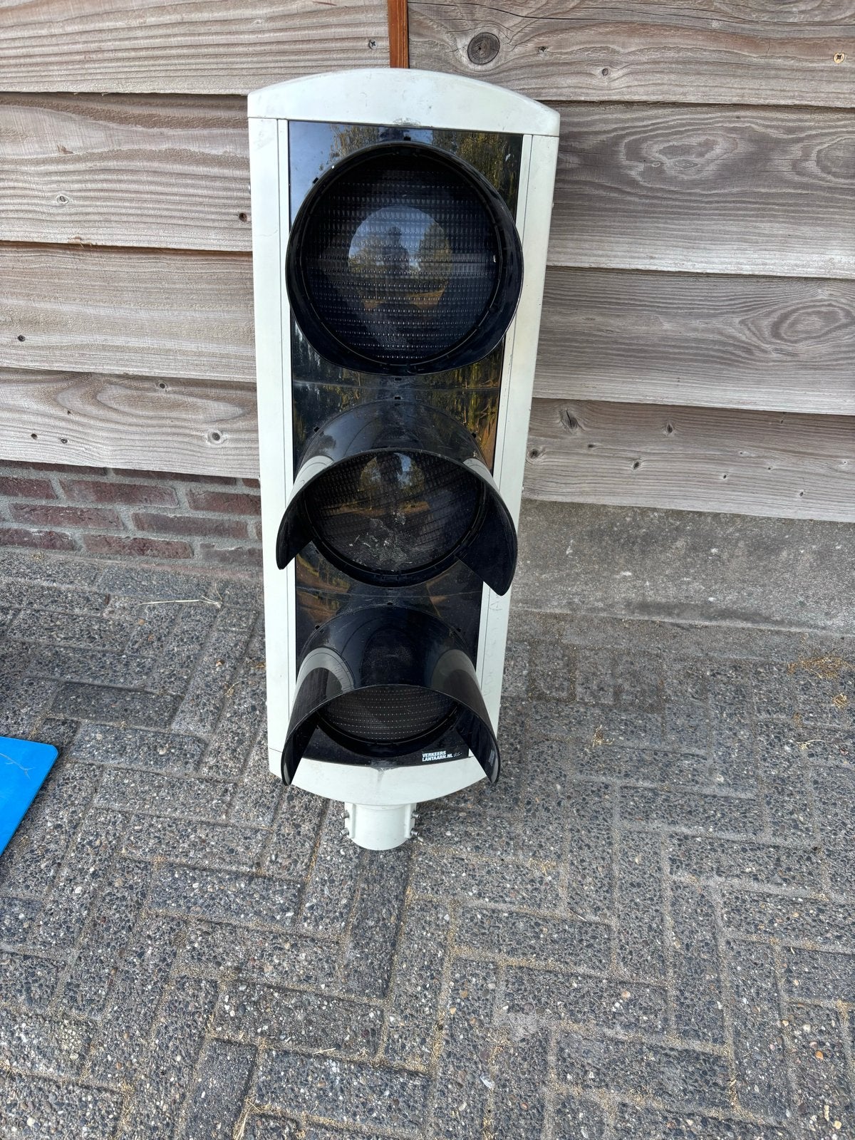 Stoplicht Verkeerslicht met 3 lampen - Decoratie/Onderdelen, Ophalen, Gebruikt