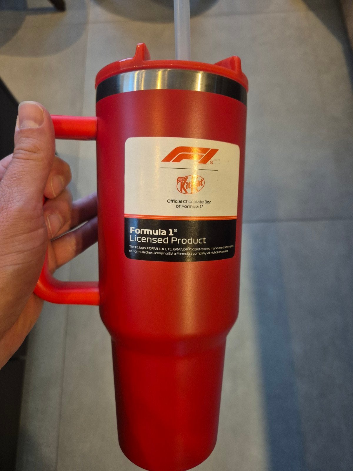 Kitkat f1 tumbler, Verzamelen, Ophalen of Verzenden, Nieuw, Formule 1
