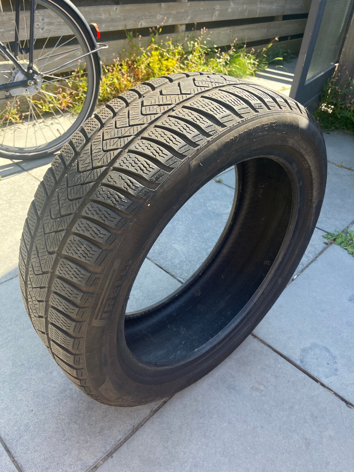 Pirelli / giugiaro winterbanden 215/50 92V - 4 stuks, Ophalen, 17 inch, Winterbanden, Band(en)