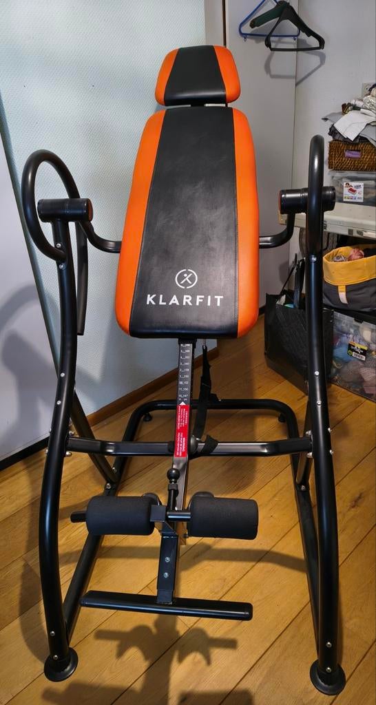 Inversie tafel Klarfit, Sport en Fitness, Ophalen, Zo goed als nieuw