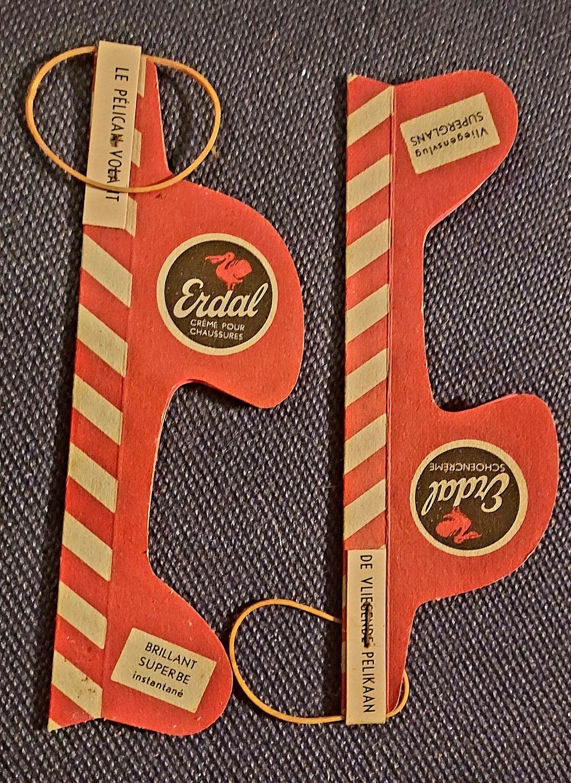 Vintage Erdal Reclame-vliegtuigjes "De Vliegende Pelikaan", Ophalen of Verzenden, Nieuw, Overige typen