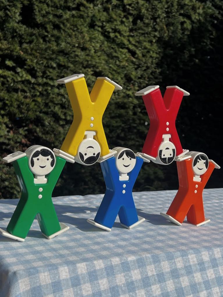Ambi toys Acrobaten set vintage, Ophalen of Verzenden, Gebruikt