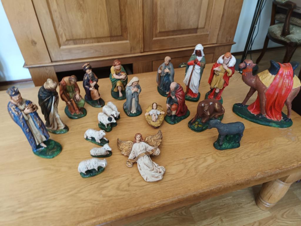 Kerststal beelden van Gerardus uit Wittem., Ophalen