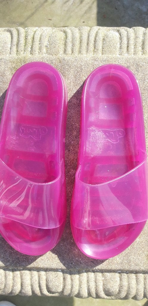 Roze slippers 35, Meisje, Overige typen, Ophalen of Verzenden, Zo goed als nieuw