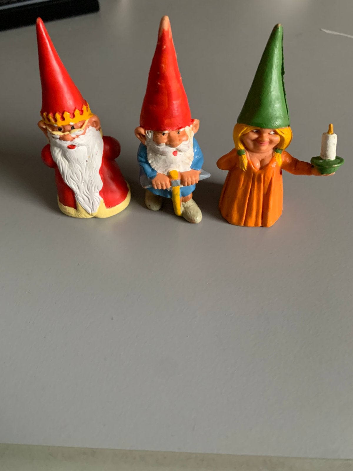 BRB David de kabouter poppetjes, 3 stuks, Ophalen of Verzenden, Zo goed als nieuw