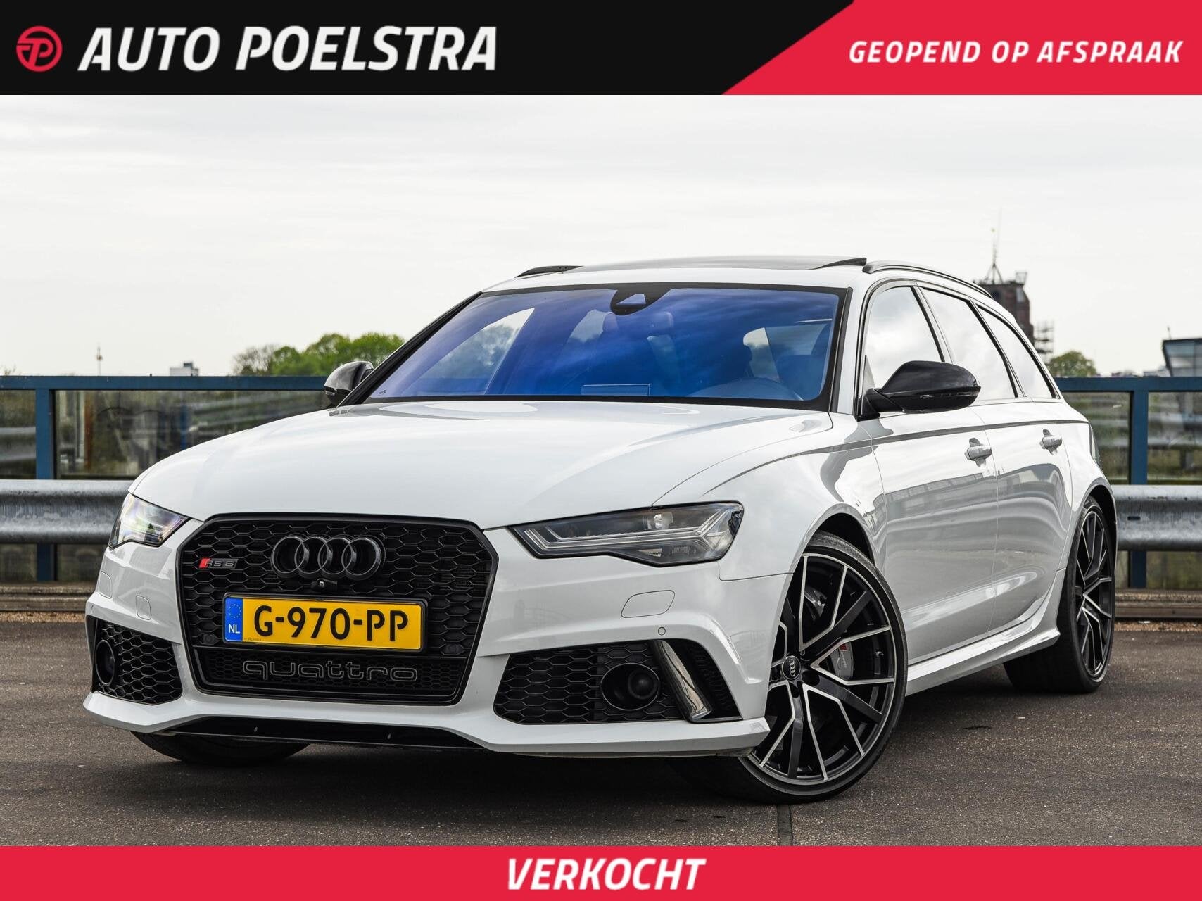 Audi RS6 Avant 4.0 TFSI quattro 605 PK Performance Pro Line, Automaat, Verwarmde buitenspiegels, Gebruikt, 3993 cc