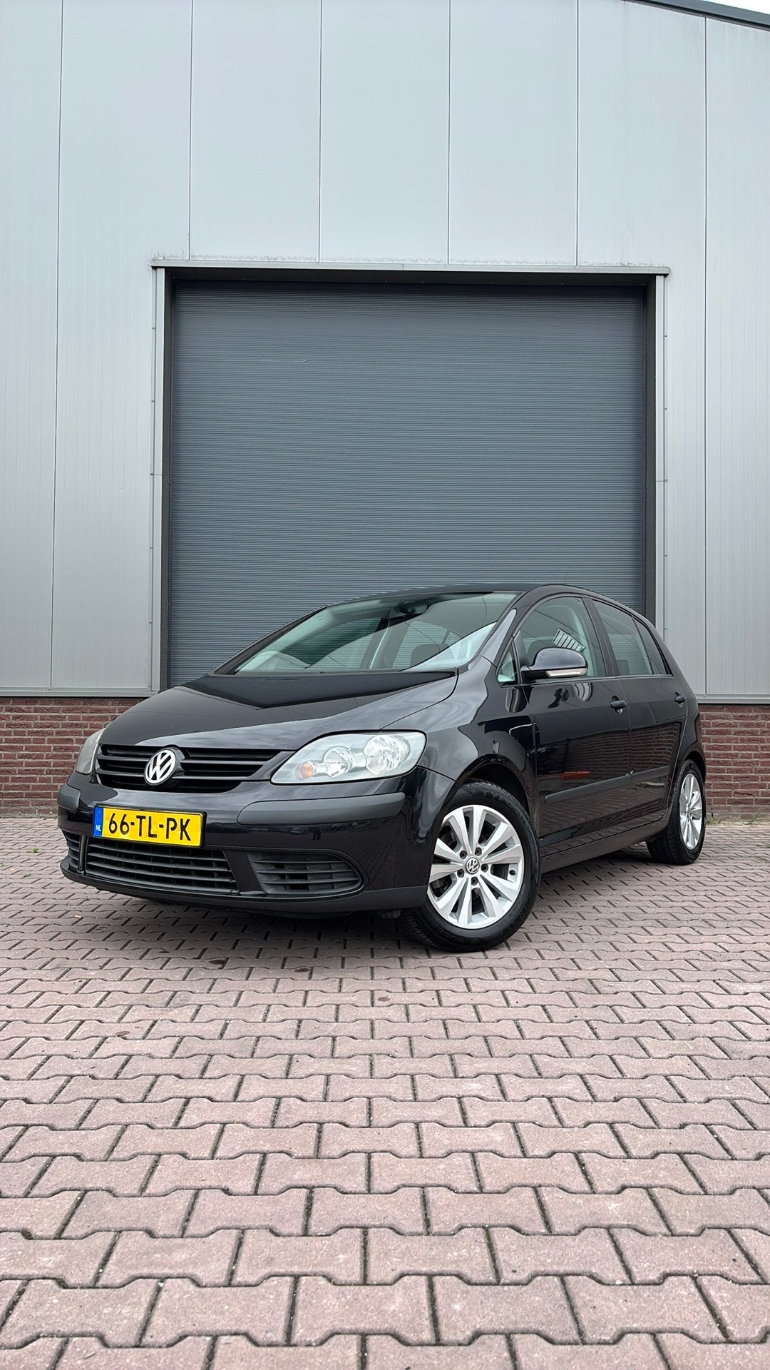Volkswagen Golf Plus 1.4 FSI 66KW 2007 Zwart, 680 kg, Elektrische ramen, Zwart, Origineel Nederlands