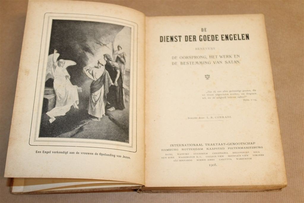 De Dienst der Goede Engelen — Satan 1908, Ophalen of Verzenden