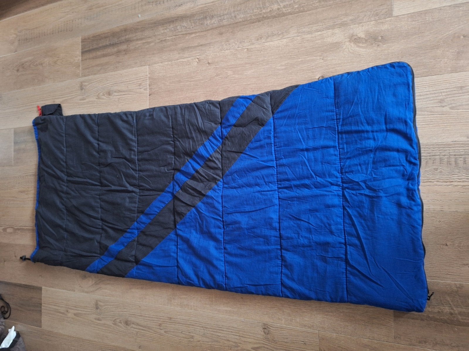Vrijbuiter Outdoor Kids Adventure Slaapzak blauw/zwart, Ophalen of Verzenden, Gebruikt