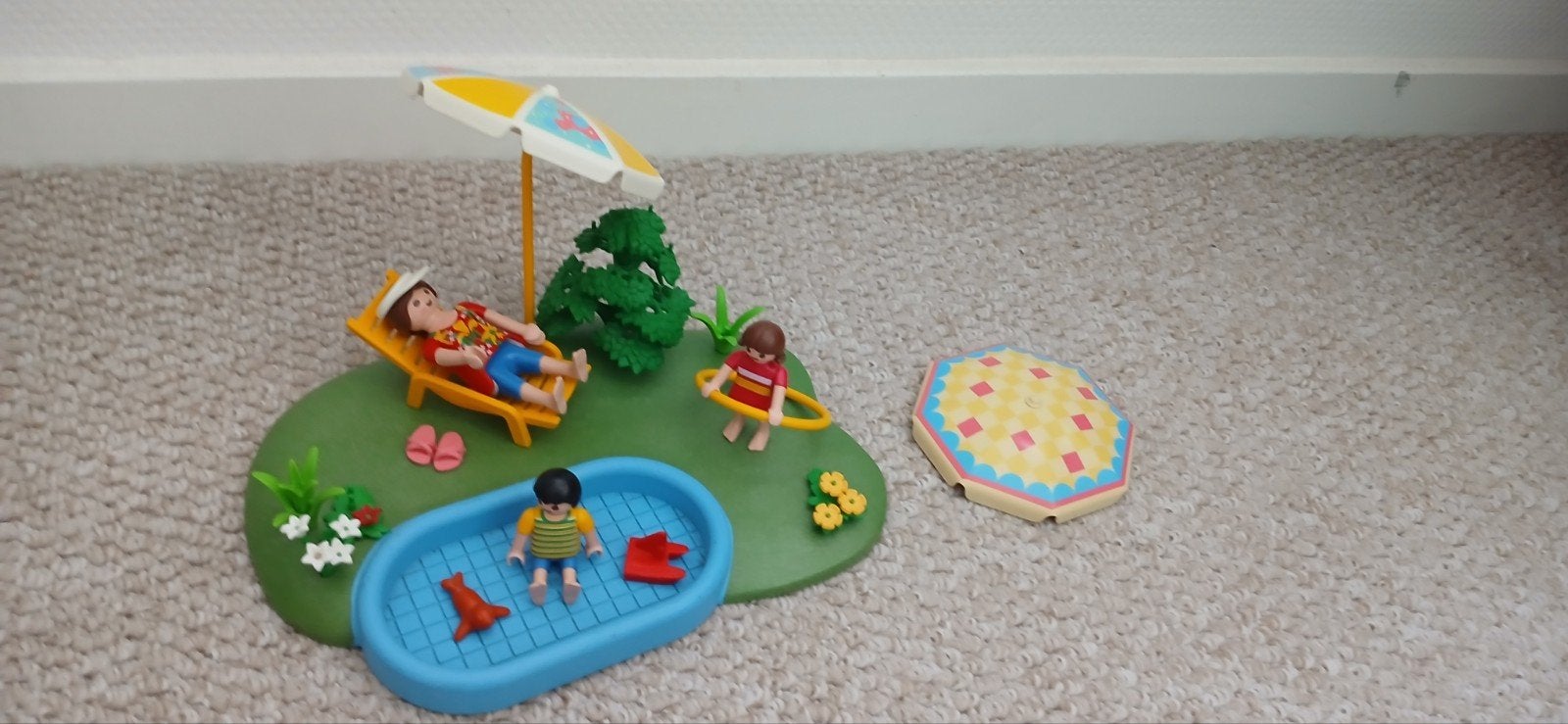 Playmobil Zomerpret Zwembad met Figuren en Accessoires, Ophalen, Gebruikt, Complete set, Overige typen