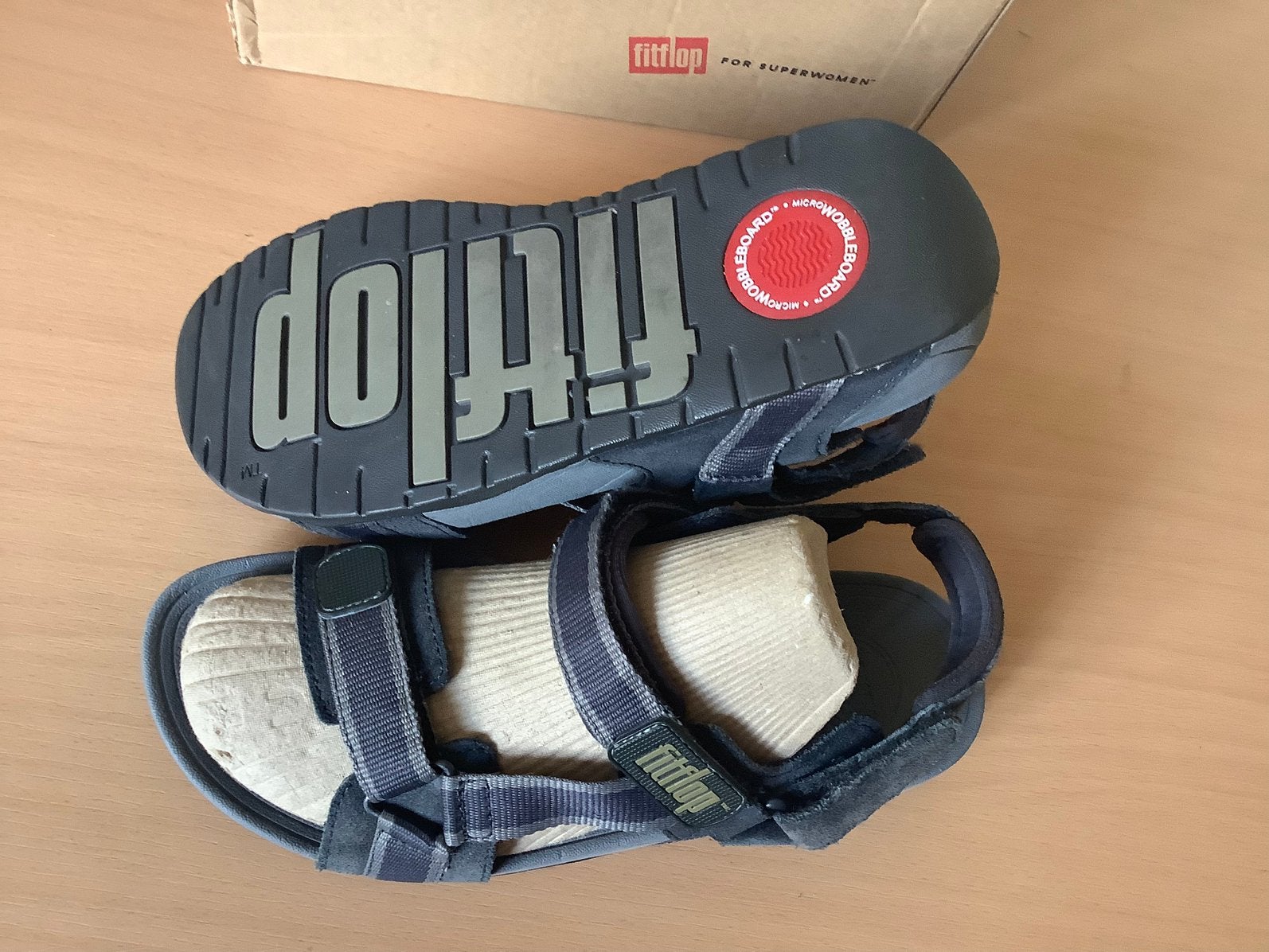 FITFLOP dames SANDALEN mt 6,5 =40, Ophalen, Zo goed als nieuw, Sandalen of Muiltjes