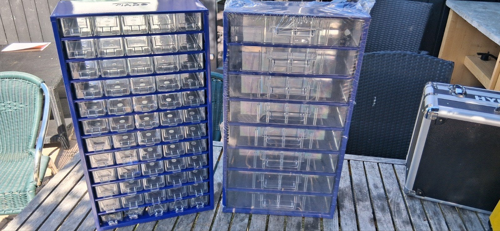 2 Nieuwe Metalen Assortimentsbakken, 40 tot 60 cm, Minder dan 50 cm, Ophalen of Verzenden, 50 cm of meer