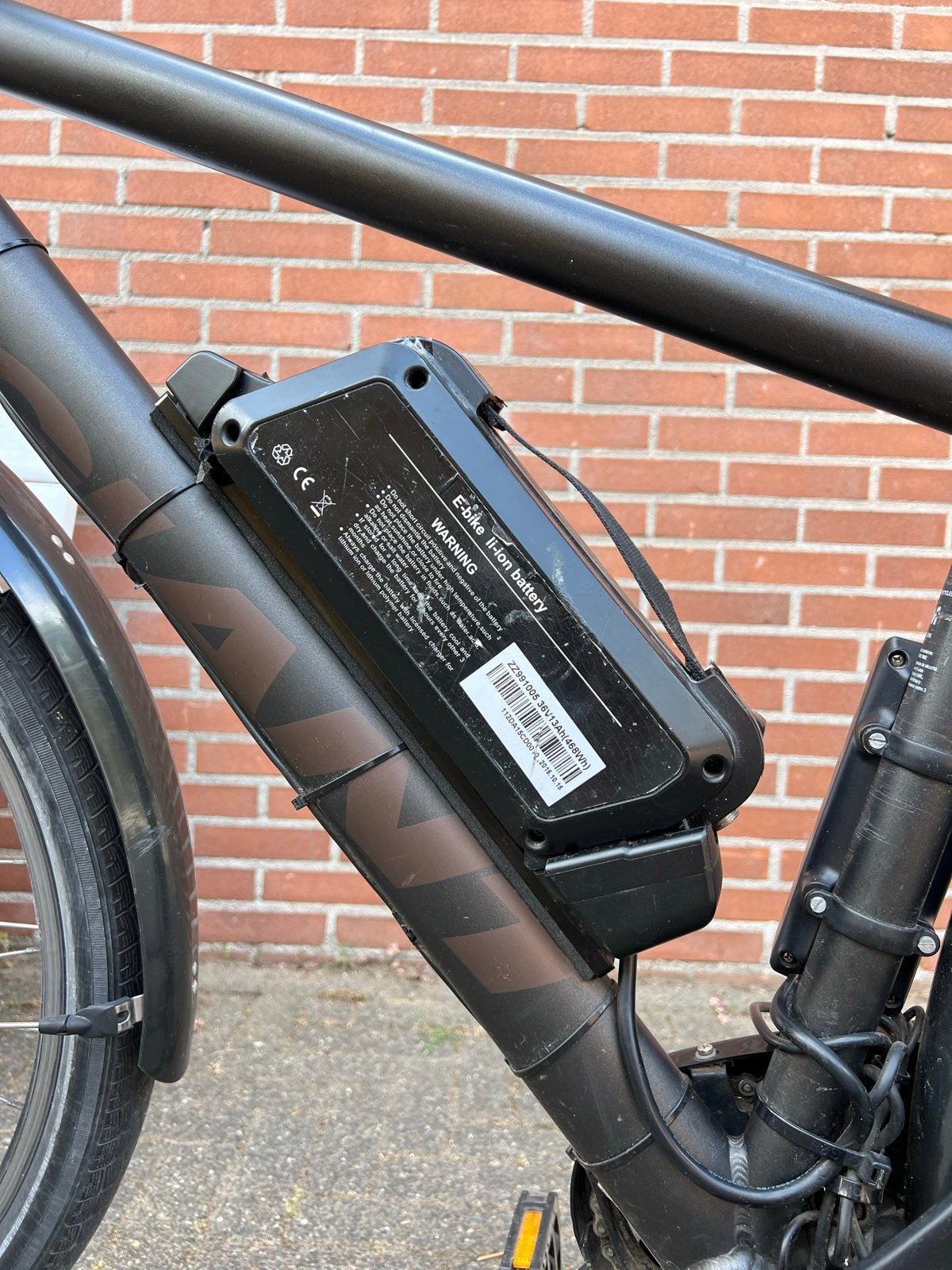 Elektrische fiets - accu defect, ideaal voor onderdelen, Ophalen, Gebruikt, Giant