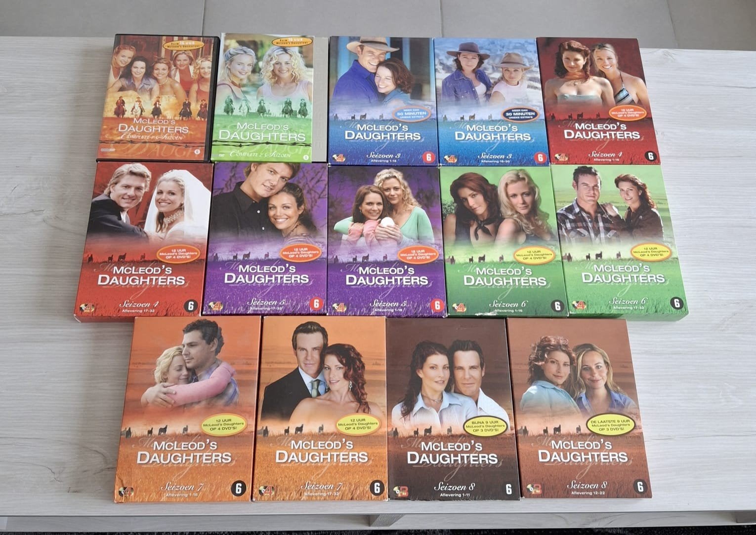 complete serie Mcleod's daughters nederlandse ondertiteling, Alle leeftijden, Ophalen of Verzenden, Zo goed als nieuw, Komedie