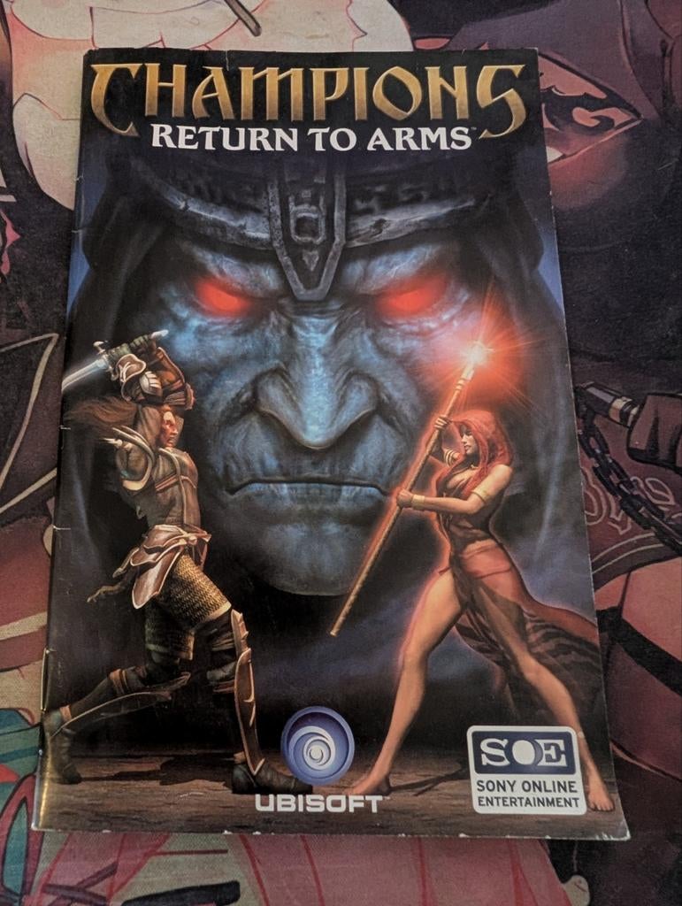 Champions Return to Arms PS2 - Handleiding, Spelcomputers en Games, Games | Sony PlayStation 2, Online, Gebruikt, 1 speler, Ophalen of Verzenden