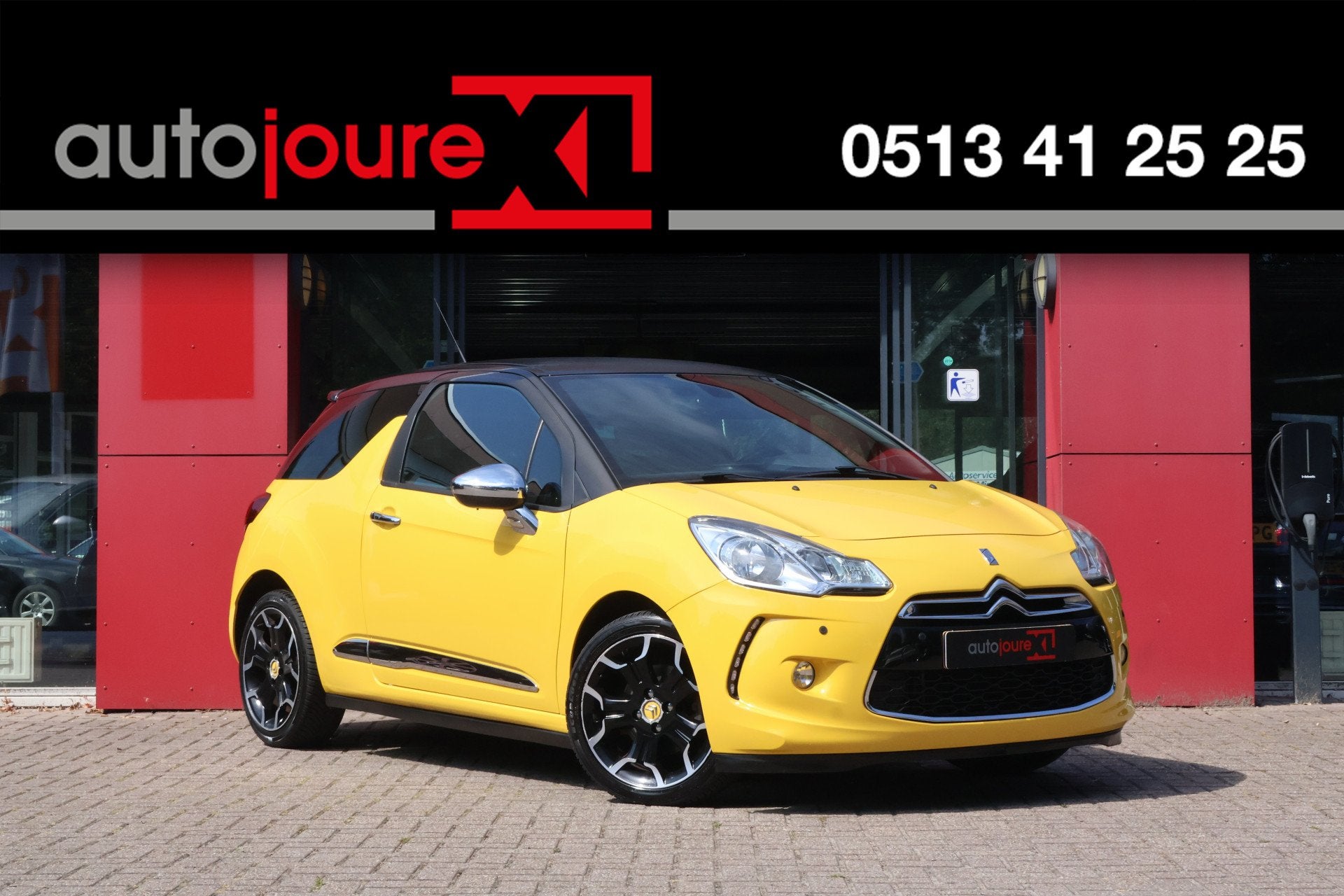 Citroën DS3 1.6 VTi So Chic | Vol Automaat | Navigatie | Cl, Stof, Gebruikt, Zwart, 4 cilinders
