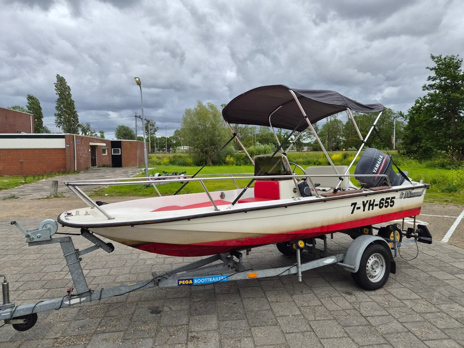 Boston whaler wahoo model, Ophalen, Minder dan 6 meter