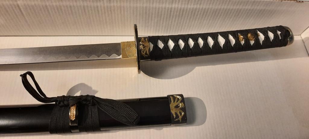 Scherp samurai katana zwaard, sabel, mes, dolk, Ophalen of Verzenden, Overige soorten, Azië, Zwaard of Sabel