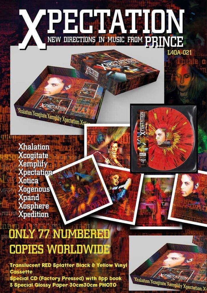 PRINCE -XPECTATION Super Deluxe Box (Vinyl, Tape, CD, Pict.), Cd's en Dvd's, Boxset, Pop, Colored vinyl, Ophalen of Verzenden