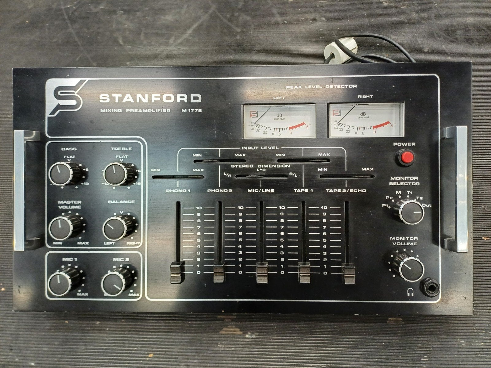 Vintage Stanford m 1775 mixing preamp. (1979), Ophalen of Verzenden, Gebruikt, Overige merken