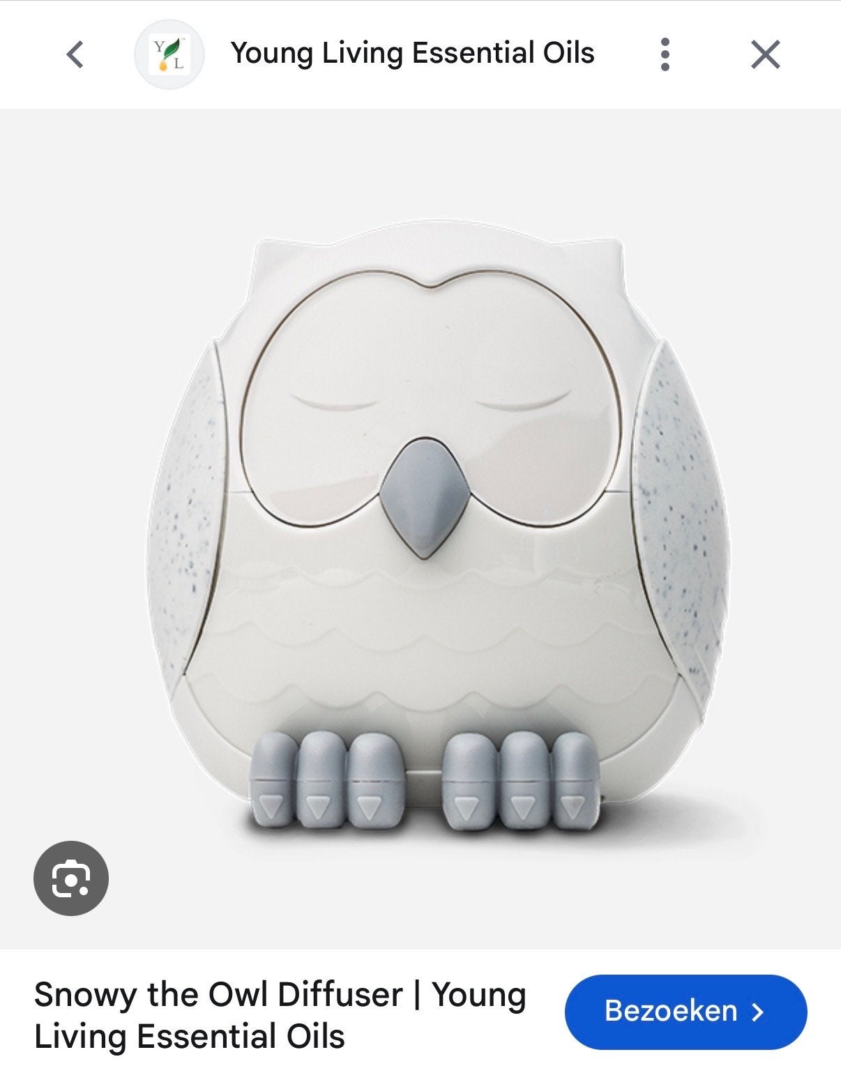 Young Living Snowy the Owl Diffuser - Limited Edition, Ophalen of Verzenden, Nieuw