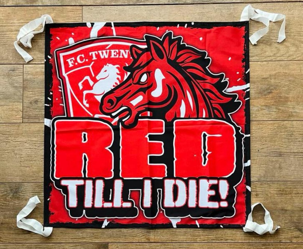FC twente vlag te koop!, Ophalen of Verzenden, Nieuw, F.C. Twente, Overige typen